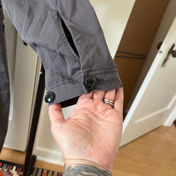 Alex Mill Cotton Jumpsuit Iron Grey - Small - Picture 6 of 10